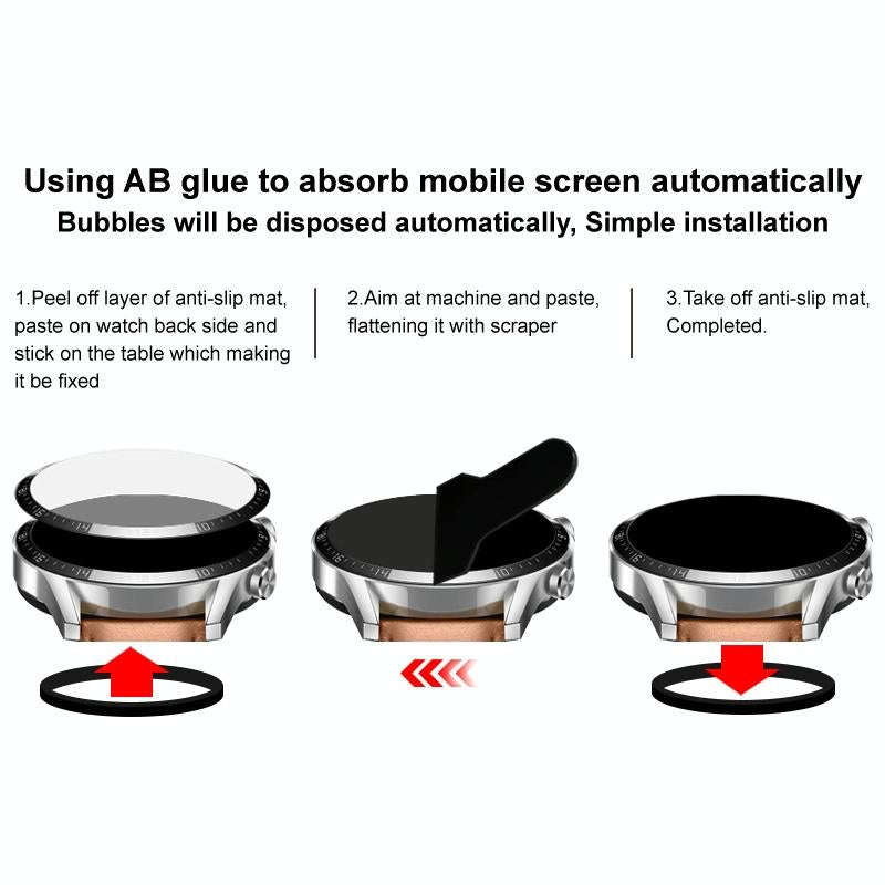 For Huawei Watch 4 Pro IMAK Plexiglass HD Watch Protective Film