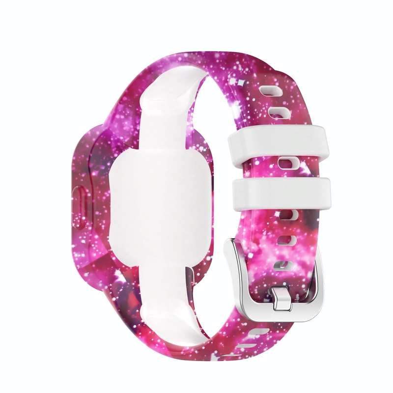 For Garmin Vivofit JR3 Silicone Printing Watch Band(Starry Sky)