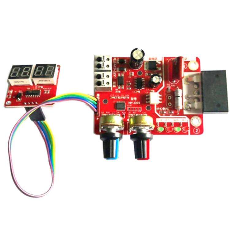 NY-D01 Spot Welding Machine Control Board Adjustment Time Current Digital Display Control Board, ...