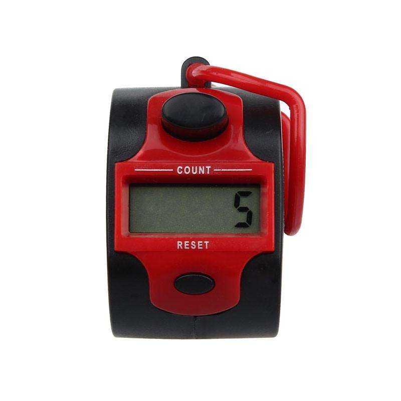 Portable Five-digit Manual Press Electronic Counter(Random Color Delivery)