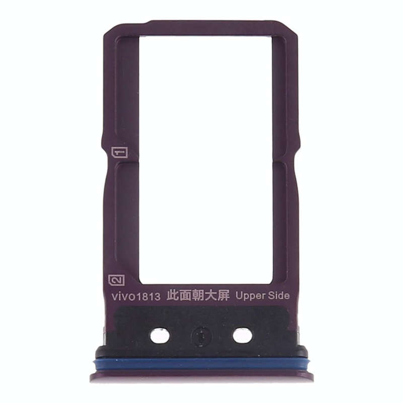 For Vivo NEX Dual Display SIM Card Tray + SIM Card Tray (Purple)
