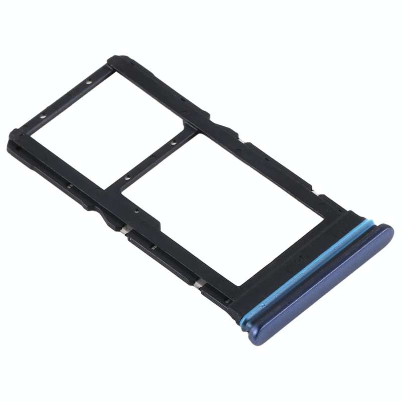 SIM Card Tray + SIM Card Tray / Micro SD Card Tray for Xiaomi Redmi Note 9 Pro 5G M2007J17C (Grey)