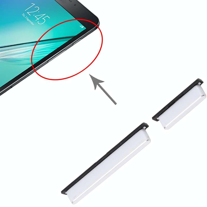 For Samsung Galaxy Tab S2 8.0 SM-T710 Power Button and Volume Control Button(White)