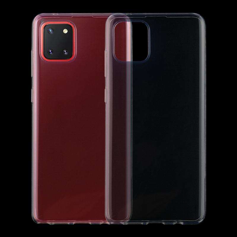 For Galaxy Note 10 Lite 0.75mm Ultrathin Transparent TPU Soft Protective Case
