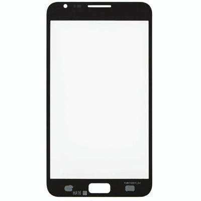 For Samsung Galaxy Note N7000 / i9220 10pcs Front Screen Outer Glass Lens (Black)