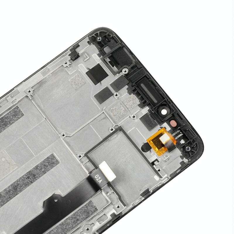 LCD Screen and Digitizer Full Assembly With Frame for T-Mobile Revvl Plus c3701a(Black)