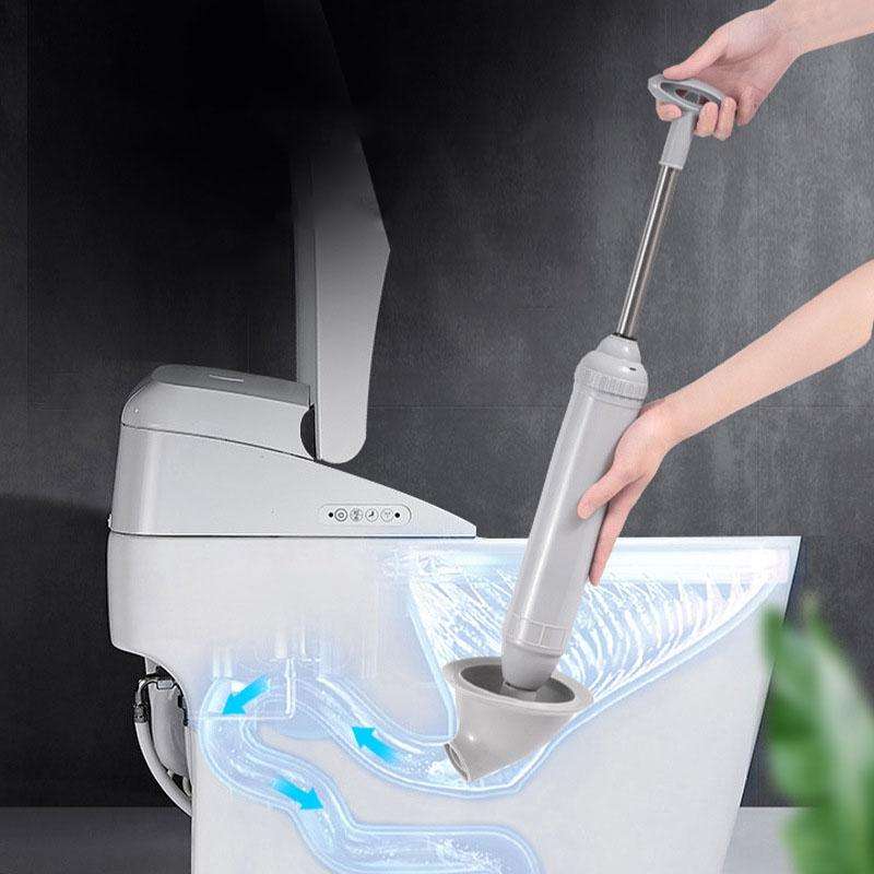 Vacuum High Pressure Toilet Dredge, Style: Arc (Gray White)