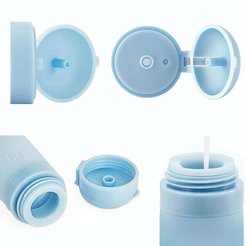 Travel Silicone Dispensing Bottle Travel Cosmetic Lotion Shampoo Bath Dew Cream Skin Care Product...