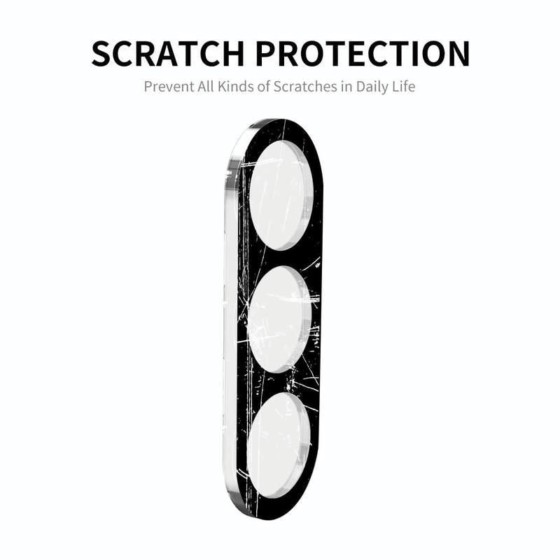 For Samsung Galaxy S23 FE 5G ENKAY Hat-Prince 9H Rear Camera Lens Tempered Glass Film(Black)