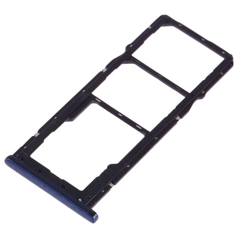 SIM Card Tray + SIM Card Tray + Micro SD Card Tray for Asus ZenFone Max Pro (M2) ZB631KL(Blue)