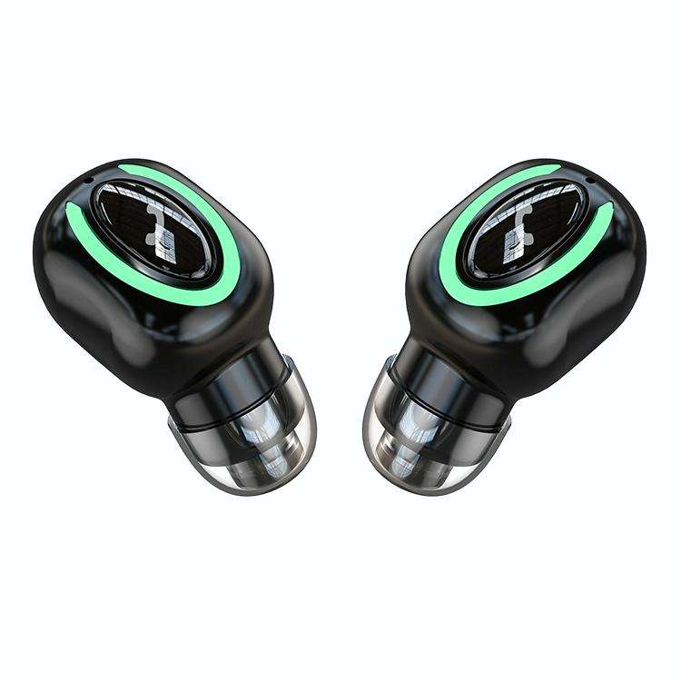 M9 Bluetooth 5.1 Business Style In-ear Stereo Wireless Bluetooth Earphone(Black)