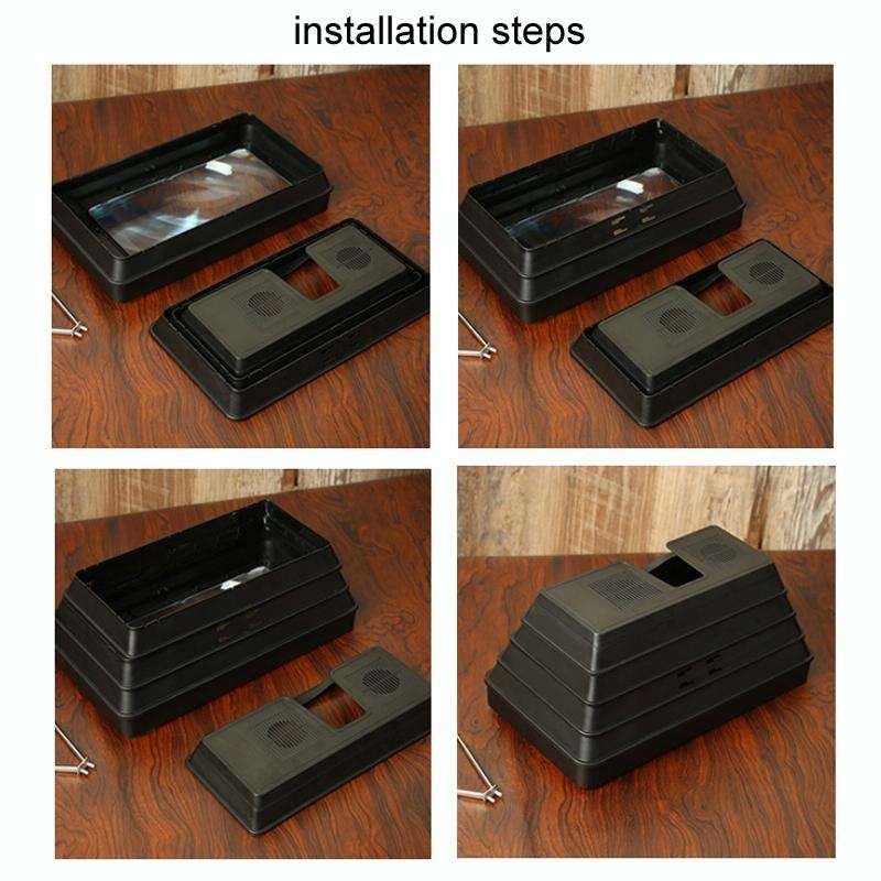 Retro TV Mobile Phone Screen Video Amplifier Mobile Phone Holder(Gray)