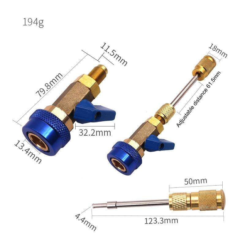 Automobile Air Conditioning Pipe Valve Core Disassembly Tool(Low Pressure)