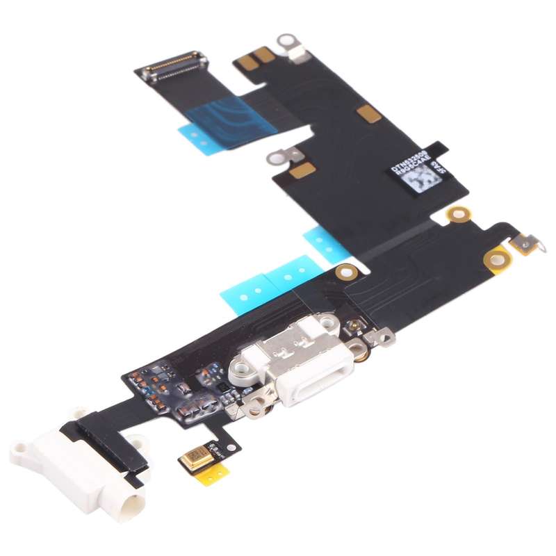Original Charging Port Flex Cable for iPhone 6 Plus(White)