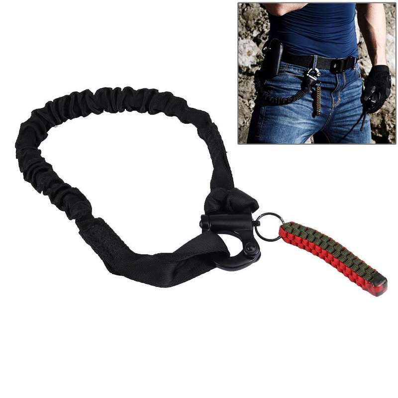 Breakaway Safety Lanyard Strap Rope / Quick Release Buckle Safety Rope / Helicopter Insurance Rop...