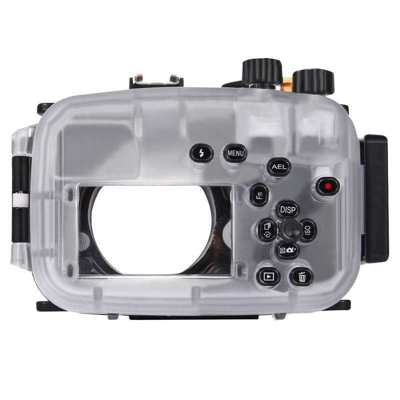 PULUZ 40m Underwater Depth Diving Case Waterproof Camera Housing for Sony A6000 (E PZ 16-50mm F3....
