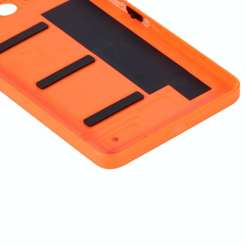 Frosted Surface Plastic Back Housing Cover for Microsoft Lumia 640 (Orange)