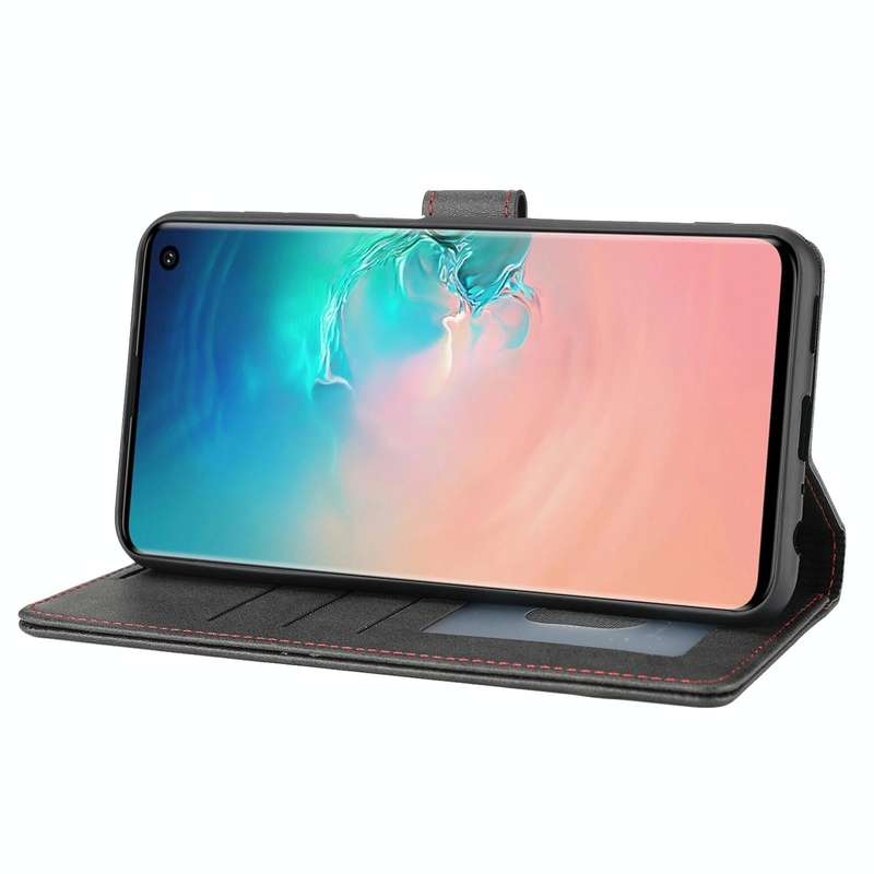 For Samsung Galaxy S10e Classic Wallet Flip Leather Phone Case(Black)