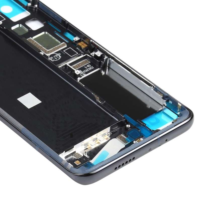 Original Front Housing LCD Frame Bezel Plate for Xiaomi Mi 10S(Black)