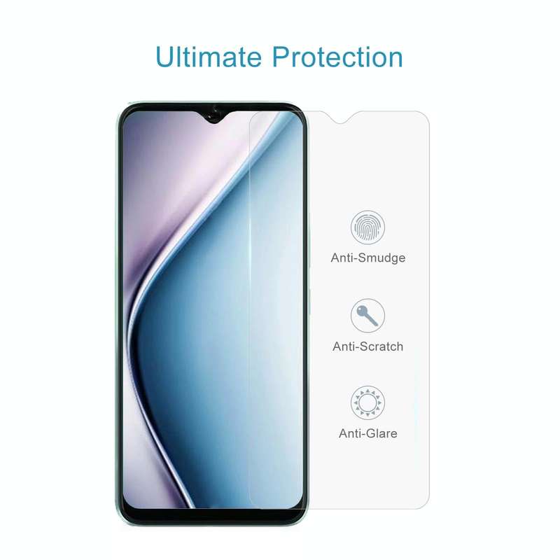 For Itel P38 50pcs 0.26mm 9H 2.5D Tempered Glass Film