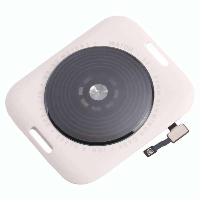 For Apple Watch SE 2022 44mm LTE Edition Rear Housing Glass Cover with Cable (Aurora)