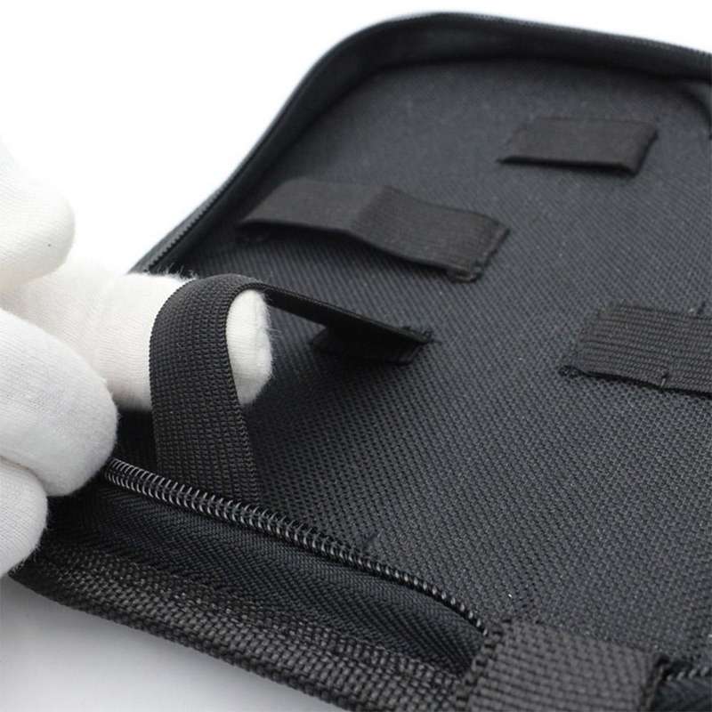Zipper Storage Package Portable Multi-Function Tool Storage Bag, Style: D Canvas