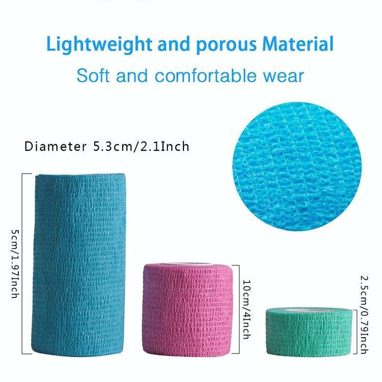 Self-adhesive Elastic Bandage for Sports, Size:450 x 10cm