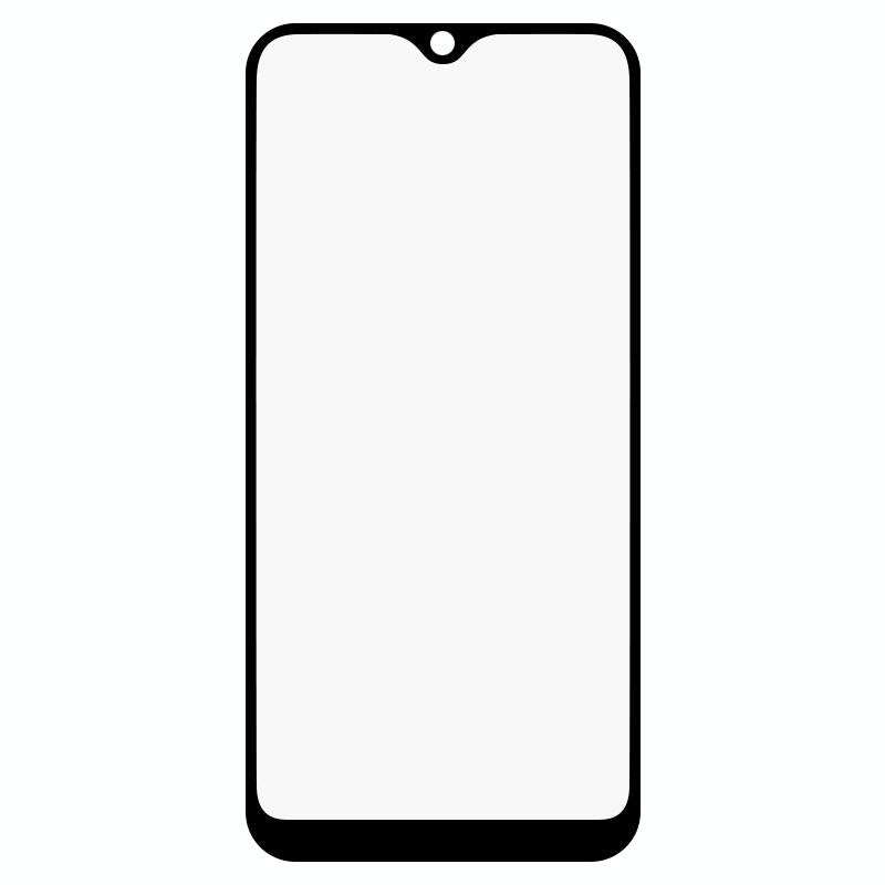 For Samsung Galaxy A01 25 PCS Full Glue Full Screen Tempered Glass Film(Black)