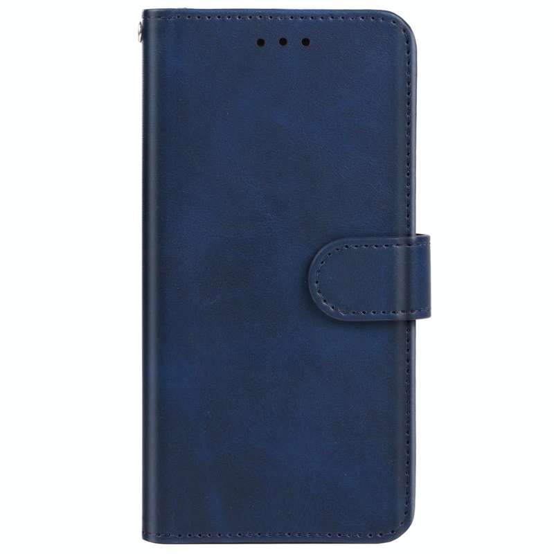 For OPPO A57s Leather Phone Case(Blue)