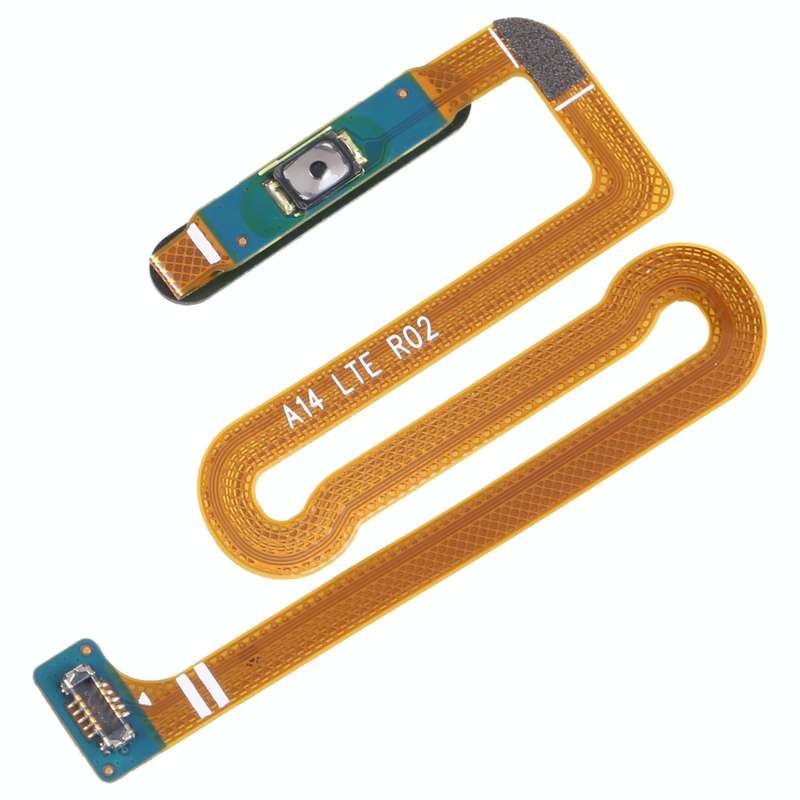 For Samsung Galaxy A14 SM-A145F Original Fingerprint Sensor Flex Cable (Green)