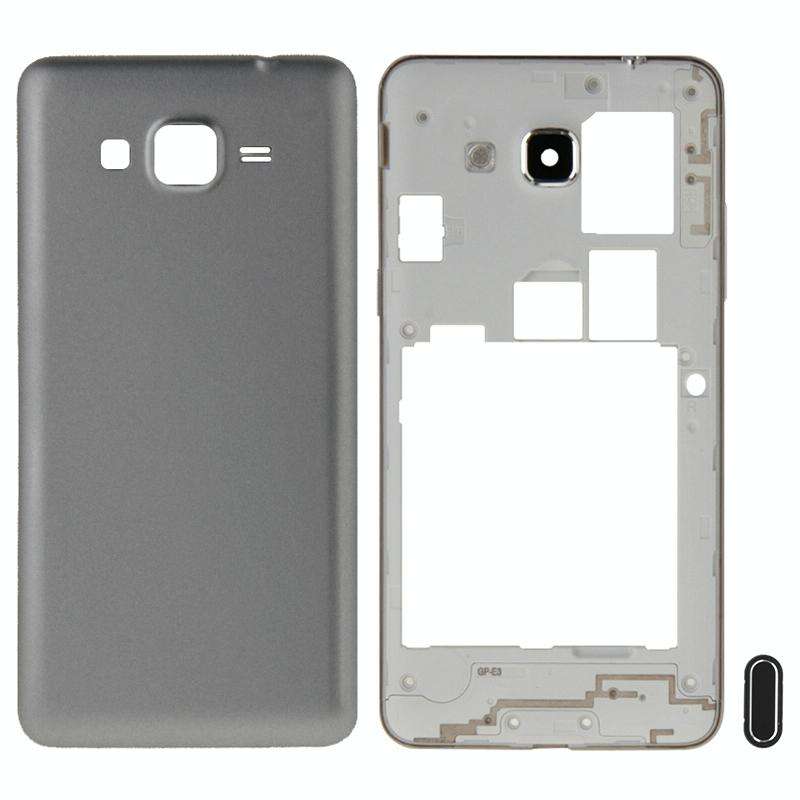 For Galaxy Grand Prime / G530 Dual SIM Card Version Full Housing Cover (Middle Frame Bezel + Batt...