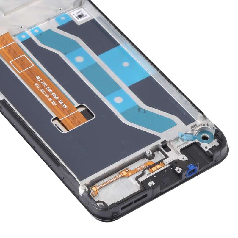 Original LCD Screen and Digitizer Full Assembly With Frame for OPPO Realme C15 RMX2180(Qualcomm V...