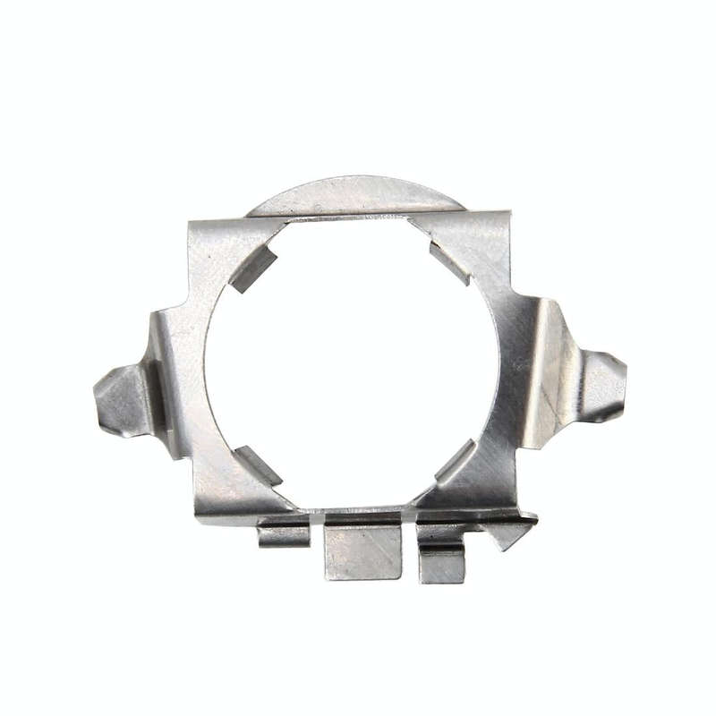 1 Pair H7 LED Headlight Bulb Retainers Holder Adapter for Volkswagen Touareg SAAB Mercedes Benz B...