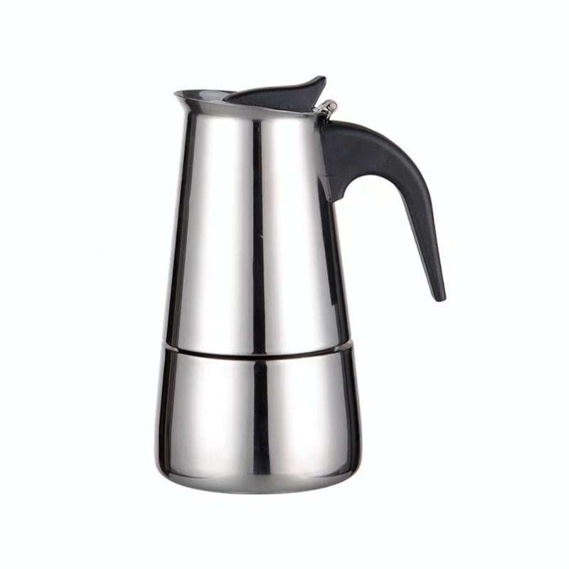 Stainless Steel Moka Coffee Maker Pot Filter(200ml)