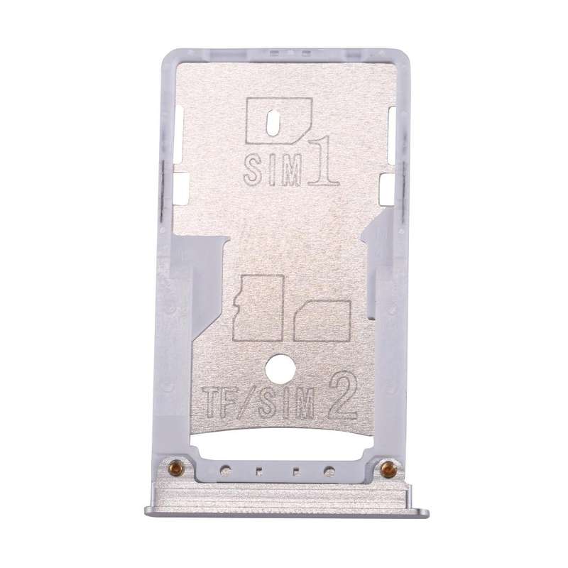 For Xiaomi Mi Max SIM & SIM / TF Card Tray(Silver)