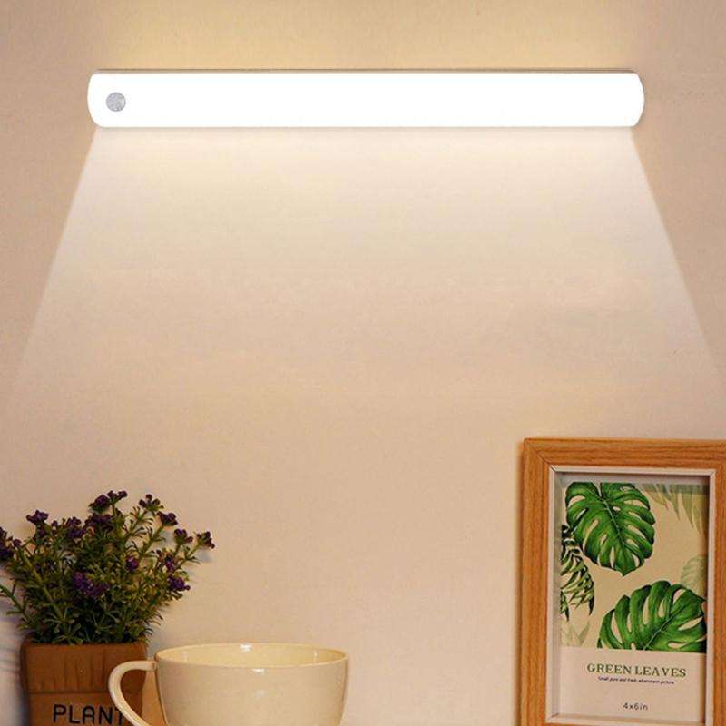 Magnetic Rechargeable Cabinet Bedside Human Body Induction Lamp, Specification: 900 mAh With Swit...