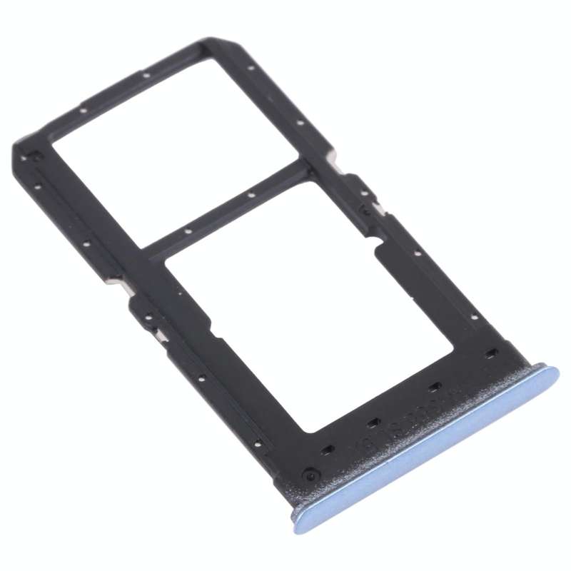 For OPPO Realme V5 5G  SIM Card Tray + SIM Card Tray / Micro SD Card Tray (Silver)