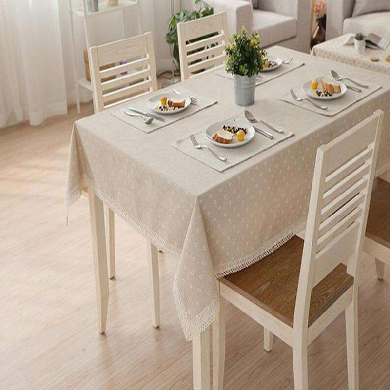 Lace Tablecloth Coffee Table Multifunctional Cover Towel, Size:90x140cm