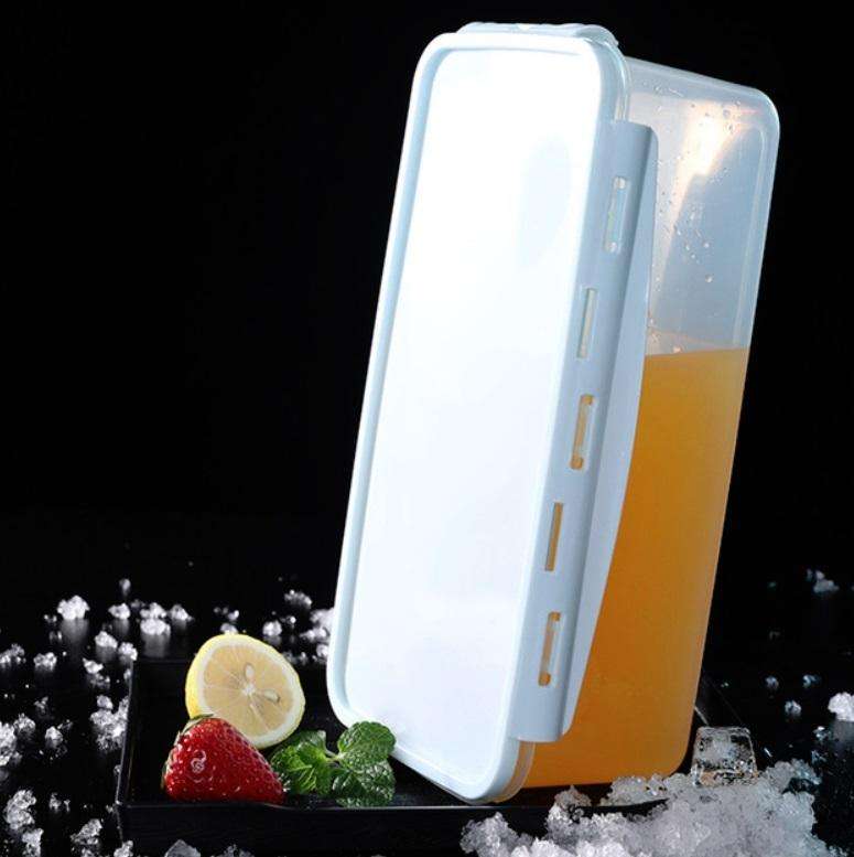 Household Silicone Ice Box With Lid Ice Cube Mold Refrigerator Ice Lattice Quick Freezer Random C...