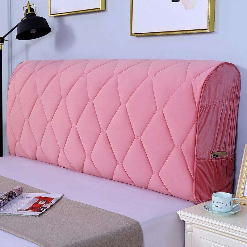 Bedside All-Inclusive Anti-Collision Quilted Thick Fabric Protective Cover, Size: 60x120cm(Dutch ...