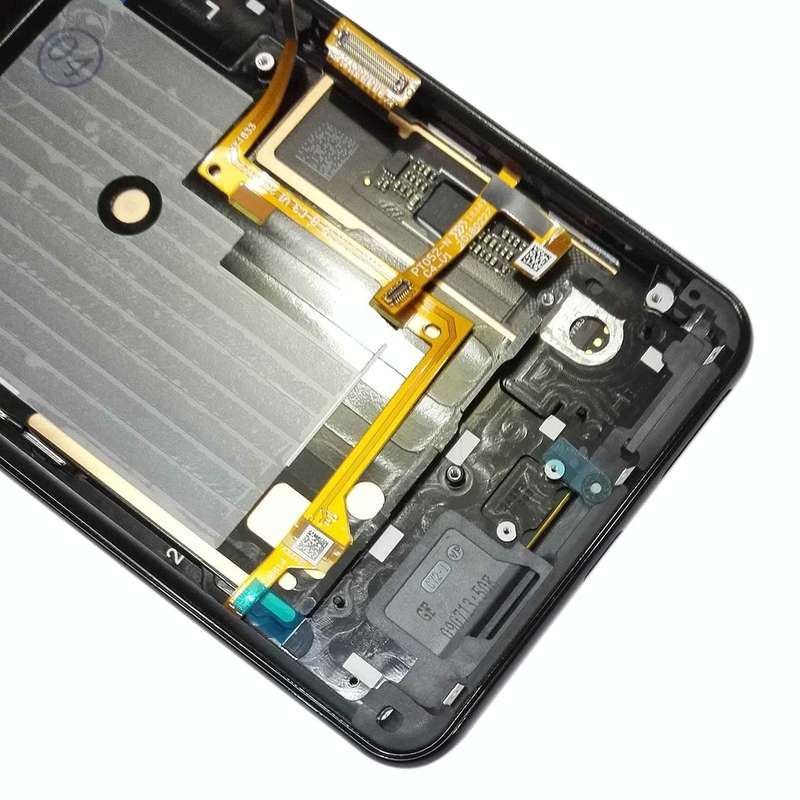 OEM LCD Screen for Google Pixel 3 XL Digitizer Full Assembly with Frame (Black)