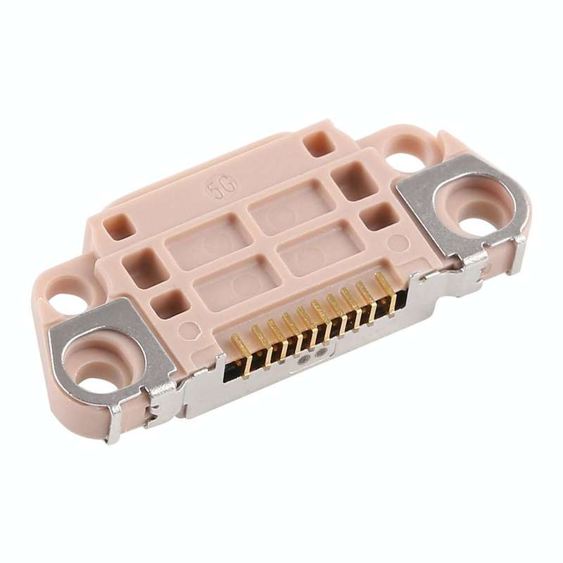 10 PCS Charging Port Connector for iPhone 8 Plus / 8(Gold)