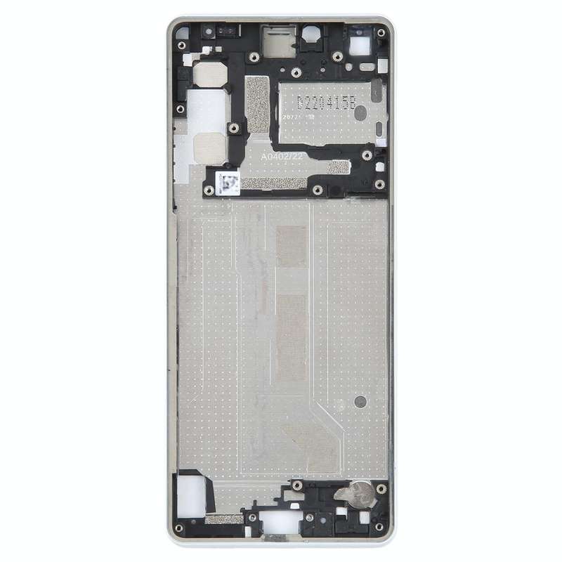 For Sony Xperia 10 IV Original Middle Frame Bezel Plate (White)