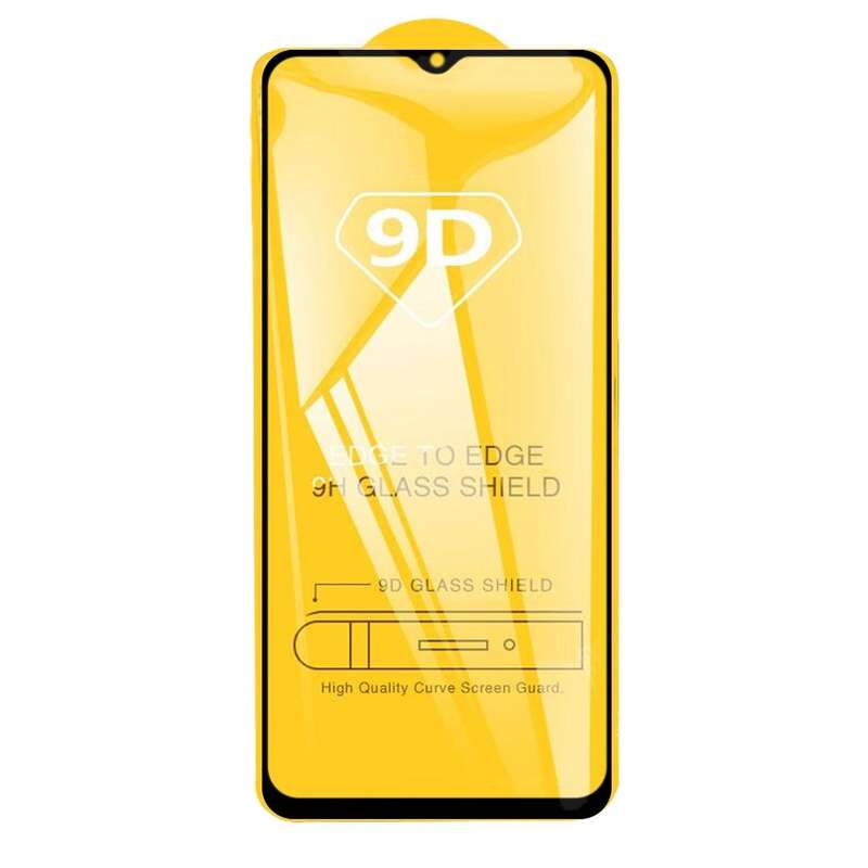 For OPPO A16 / A16S 9D Full Glue Full Screen Tempered Glass Film