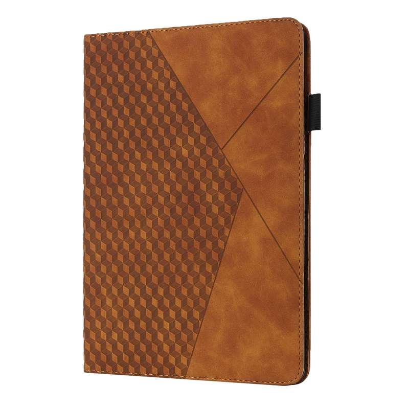 For Samsung Galaxy Tab A8 10.5 2021 X200/X205 Rhombus Skin Feel Horizontal Flip Tablet Leather Ca...