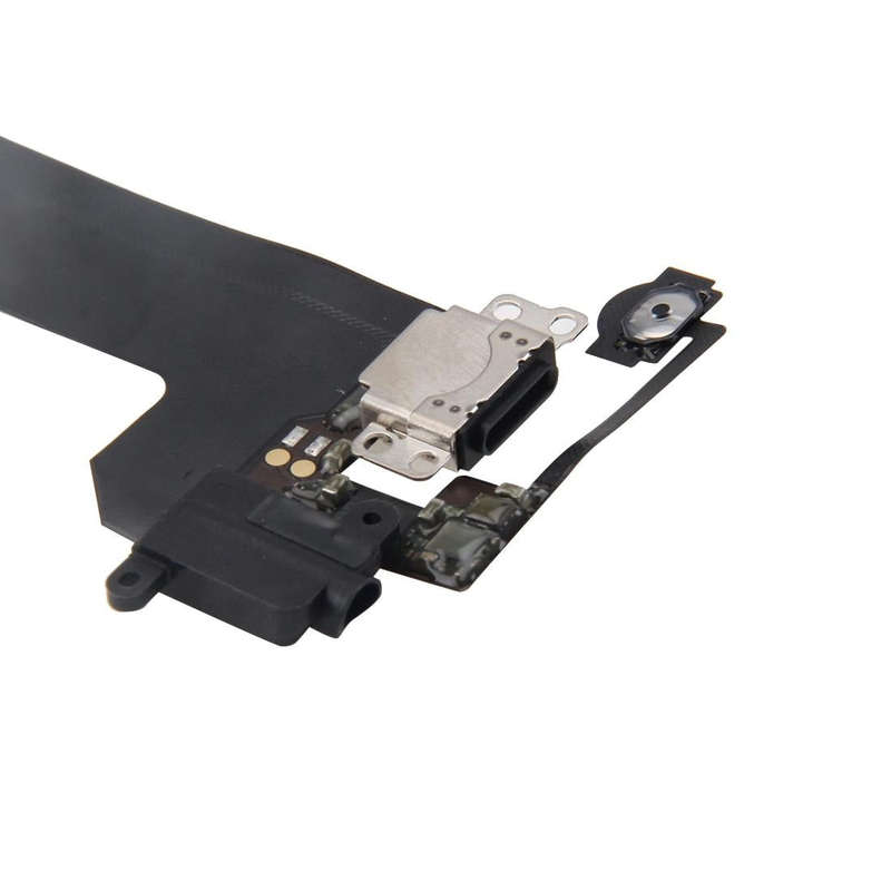 Charging Port + Audio Flex Cable for iPod Touch 6 (Black)