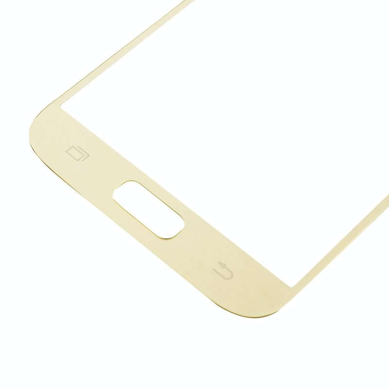 For Samsung Galaxy S7 / G930 10pcs Front Screen Outer Glass Lens (Gold)