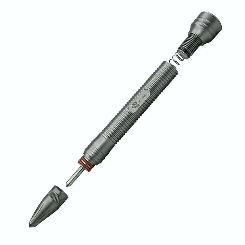 MaYuan Protect Glass Back Cover Broken Screen Pen Phone Glass Blasting Pen(Black)