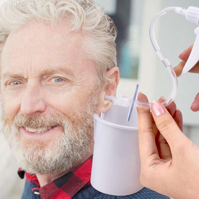 Ear Wash Ball Ear Wash Set Ear Wax Cleaning Tool