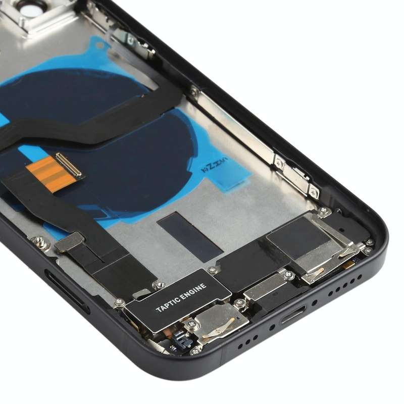 Battery Back Cover Assembly (with Side Keys & Speaker Ringer Buzzer & Motor & Camera Lens & Card ...